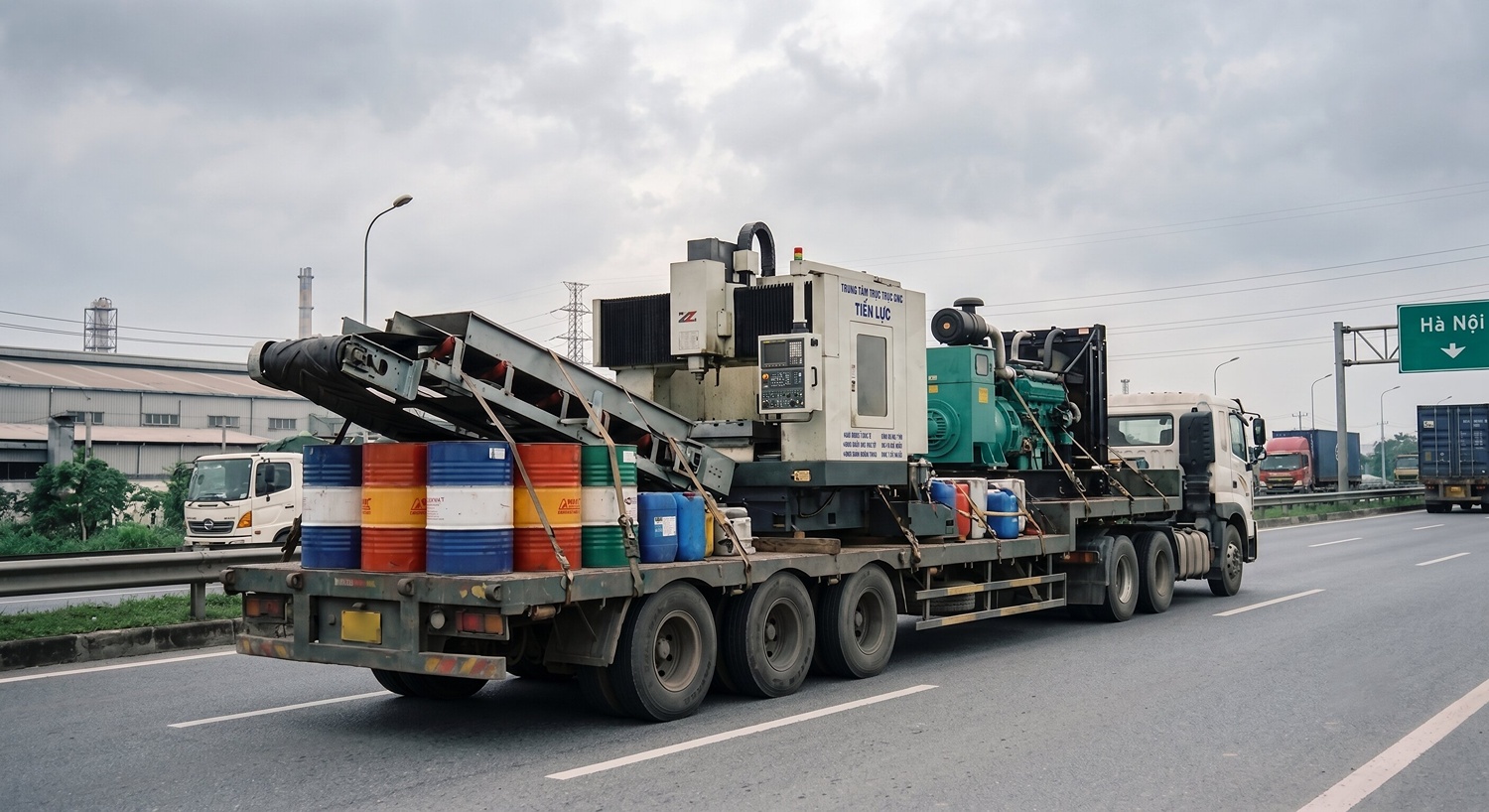 chanh xe tlc 15 - Gửi hàng ghép hay thuê nguyên xe tốt hơn?
